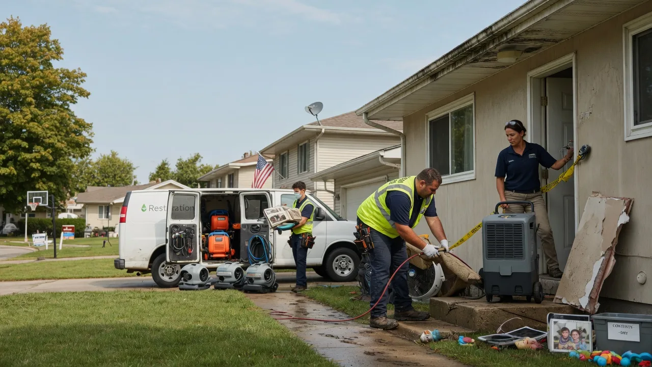 Water Damage Restoration in Evans, LA near me